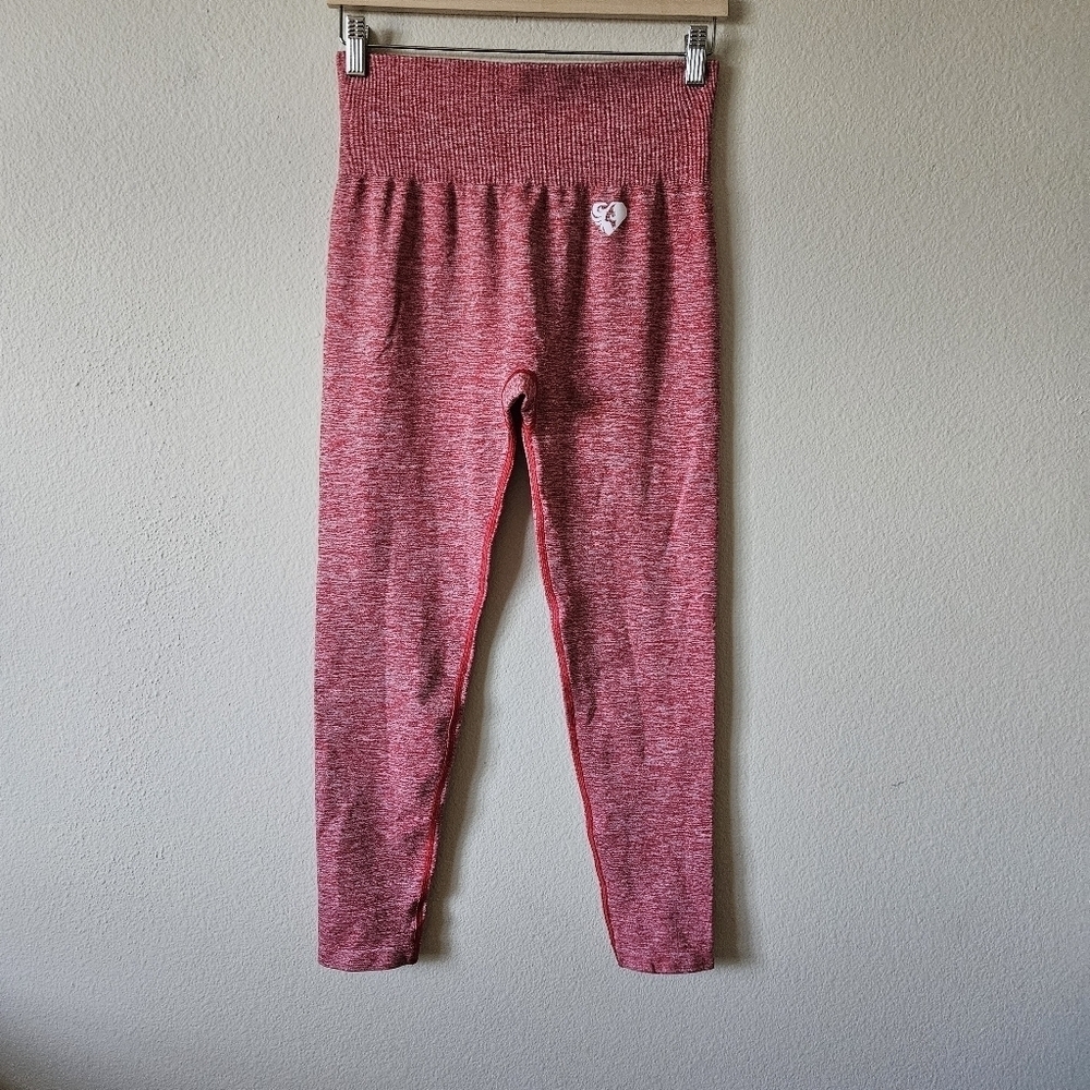 WW/WOMEN'S BEST/Move Seamless Leggings Red Marl - Double Extra Large